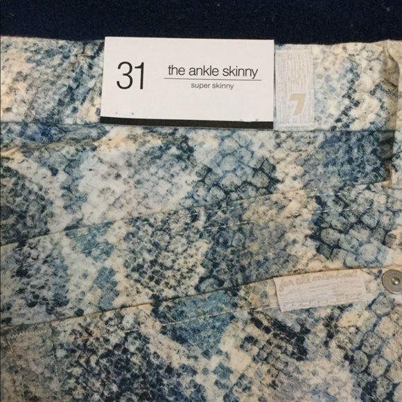 Anthropologie Cotton Patterned Jeans- W 31 - Picture 4 of 6